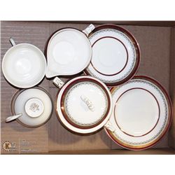 8PCS OF ROYAL CROWN MYOTTS STAFFORDSHIRE