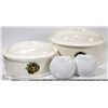 Image 1 : LOT OF PORCELAIN KAISER TEA LIGHTS AND 2 MATCHING