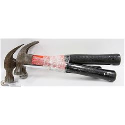 LOT OF 3 CLAW HAMMERS