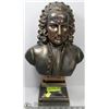 Image 1 : COMPOSER JOHANN BACH 18" BUST FIGURINE