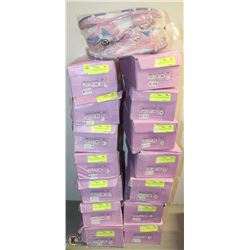 LOT OF 14 NEW YOUTH PINK SANDLES SIZE 36-41