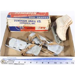 VINTAGE SKATE ITEMS DOMINION BOB SKATES KIDS