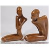 Image 1 : SET OF 2 CERAMIC "HOTTY MAN & WOMAN