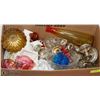 Image 1 : 12) ESTATE ASSORTED CUPS/SAUCERS/DISHES AND MORE