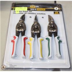 SET OF 3 AVIATION SNIPS