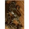 Image 5 : Traditional Crest Power Behind Shield Bronze Sculpture