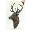Image 5 : Elk Head Bust Bronze Stag Statue