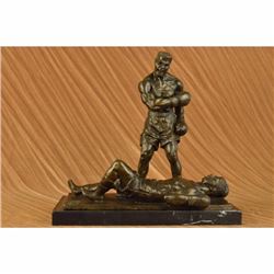 Muhammad Ali and Sonny Liston Boxing Collector Edition Bronze Sculpture