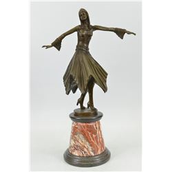 Beautiful Dancer Bronze Sculpture