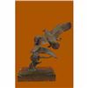 Image 4 : Marsh Land Duck Bronze Sculpture on Marble Base Figurine