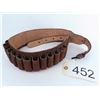 Image 1 : Suede Leather Shot Shell Belt