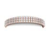 Image 2 : 12 CTW Certified SI/I Diamond Bracelet 18K Rose Gold - REF-620K5R - 39942