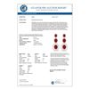 Image 3 : 17.51 CTW Royalty Designer Ruby & VS Diamond Earrings 18K Rose Gold - REF-345K5R - 39205