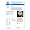 Image 3 : 2.03 CTW Fancy Intense Blue Diamond Solitaire Art Deco Ring 18K Rose Gold - REF-245R5K - 37902
