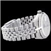 Image 2 : Rolex Men's Stainless Steel, QuickSet, Diam Dial & Diam/Sapphire Bezel - REF-441A8N