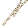 Image 2 : 10 CTW Certified SI/I Diamond Necklace 18K Yellow Gold - REF-586T4X - 39904