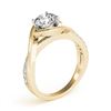 Image 4 : 1.15 CTW Certified VS/SI Diamond Solitaire Ring 18K Yellow Gold - REF-381M3F - 27458
