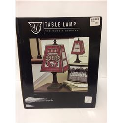 SAN FRANCISCO 49ERS TABLE LAMP (BRAND NEW)