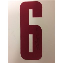 BRAD RICHARDS SIGNED JERSEY NUMBER WITH PSA COA (TEAM CANADA)