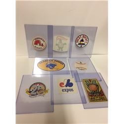 VINTAGE SPORTS TEAM STICKER LOT