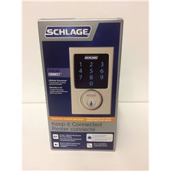 New Schlage Connect Century Touchscreen Deadbolt with Built-in Alarm IN BOX