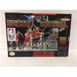 Tecmo Super NBA Basketball (Super Nintendo, 1993) VIDEO GAME