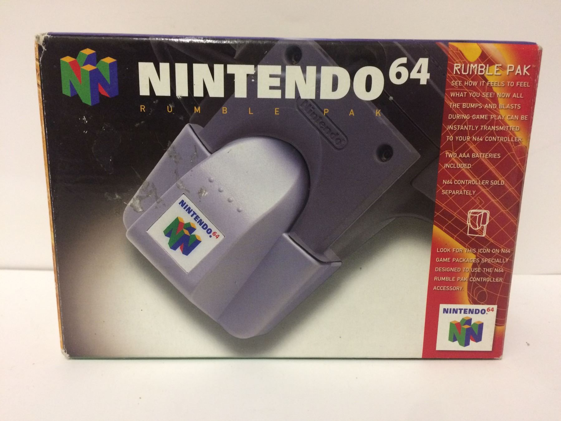 Rumble Pak Nintendo 64 N64 Boxed