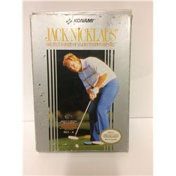 Jack Nicklaus' Greatest 18 Holes of Major Championship Golf (Nintendo) VIDEO GAME