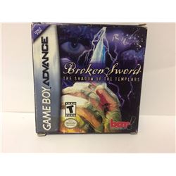Broken Sword: The Shadow of the Templars - Game Boy Advance GBA Game
