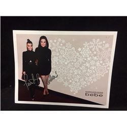 KARDASHIANS SIGNED 8"X 10" PHOTO (KOURTNEY & KYLIE)