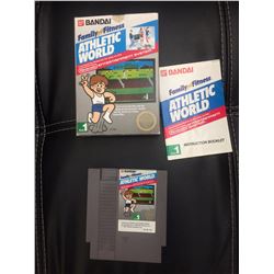 FAMILY FUN FITNESS ATHLETIC WORLD for Nintendo NES (RARE) MINT IN BOX
