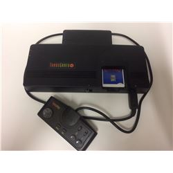Vintage NEC TurboGrafx- Black Console Unit W/ GAME & CONTROLLER