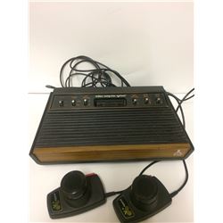 VINTAGE ATARI VIDEO GAME SYSTEM (CX-2600) W/ PADDLE CONTROLLERS
