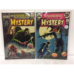 House of Mystery #192 & House Of Mystery #206 Sept 1972 Bronze Age DC Comics