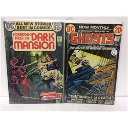 Forbidden Tales of Dark Mansion #6 (1972) COMIC BOOK & GHOSTS #11 (1973)