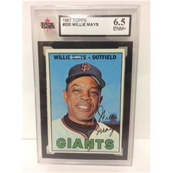 1967 TOPPS #200 WILLIE MAYS (6.5 ENM+) KSA