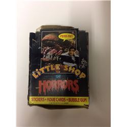 Little shop Of Horrors STICKERS - MOVIE CARDS - BUBBLE GUM IN BOX