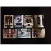 Image 1 : GAME WORN JERSEY SPORTS CARDS LOT (CRAWFORD/KEITH, HILLER & MORE...)