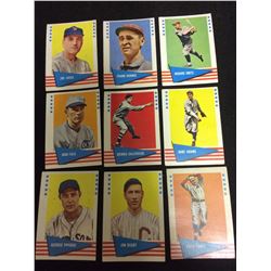 VINTAGE FLEER BASEBALL TRADING CARDS LOT (JUDGE, CHANCE, CRITZ)