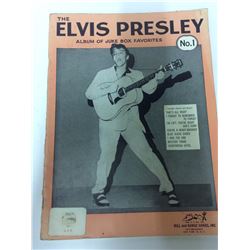 Elvis Presley Album Of Juke Box Favorites Book