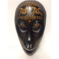 Vintage Indonesian Wood Mask