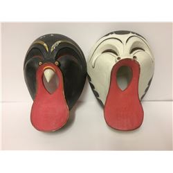 CHINESE OPERA WALL MASKS