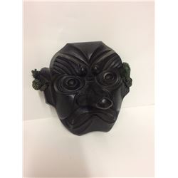 INDONESIAN WALL MASK HAND CARVED
