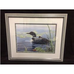 LUKE RUFFIN SIGNED FRAMED PHOTO (1989)