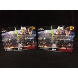 DISNEY INFINITY STAR WARS "TWILIGHT OF THE REPUBLIC' ACTION FIGURES IN BOX