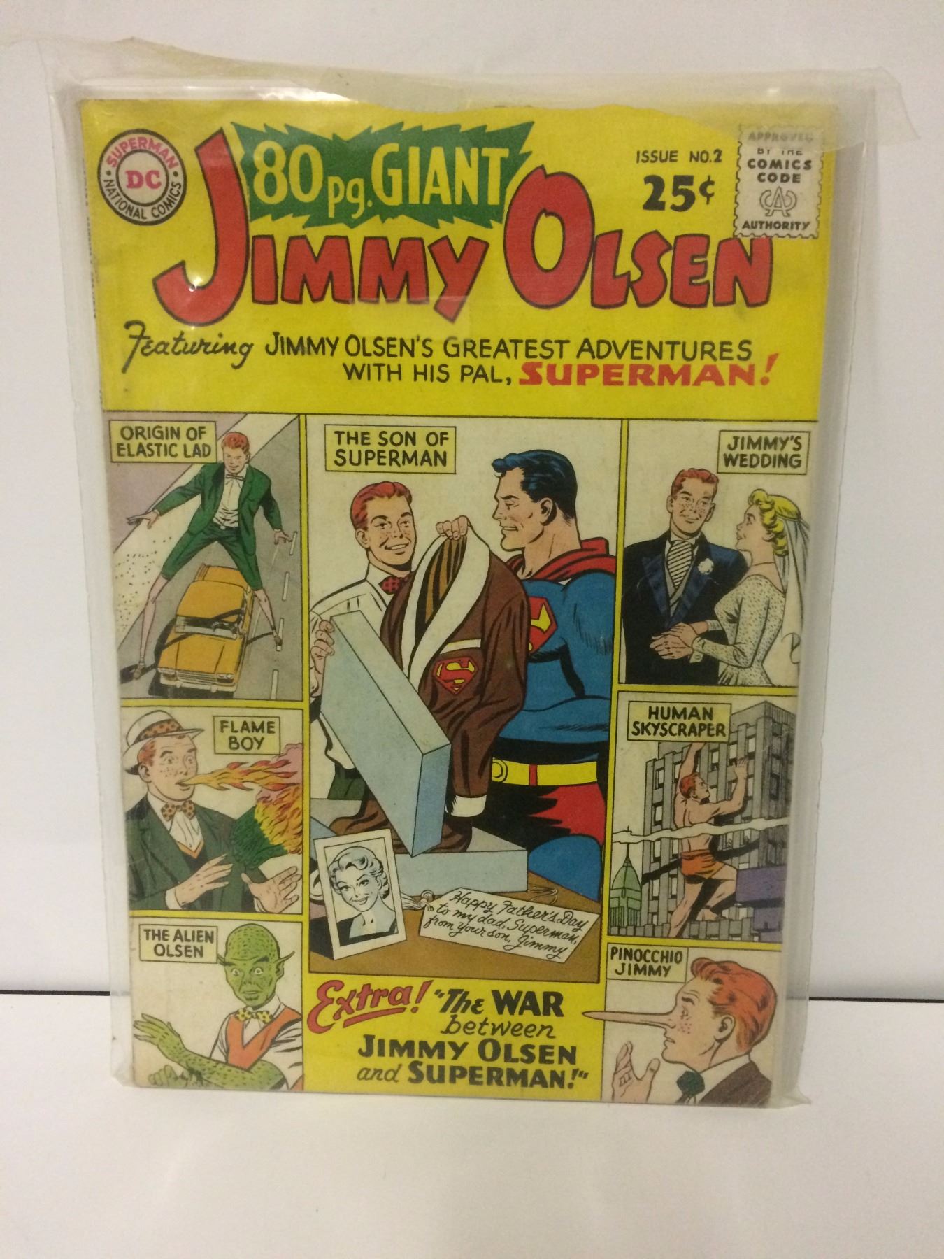 EIGHTY PAGE GIANT #2 JIMMY OLSEN Silver-Age Issue! 1964 SUPERMAN! DC COMIC