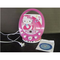 Hello Kitty CD/Sing along player