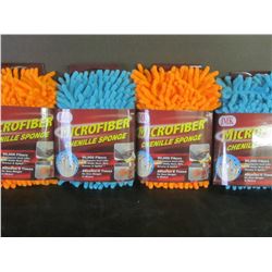 New MicroFibre chenille sponges