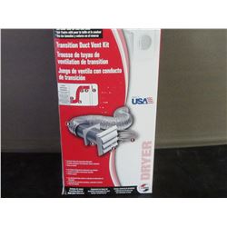 Dryer vent kit