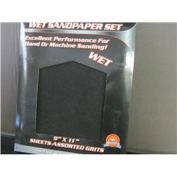 20 piece Wet Sandpaper